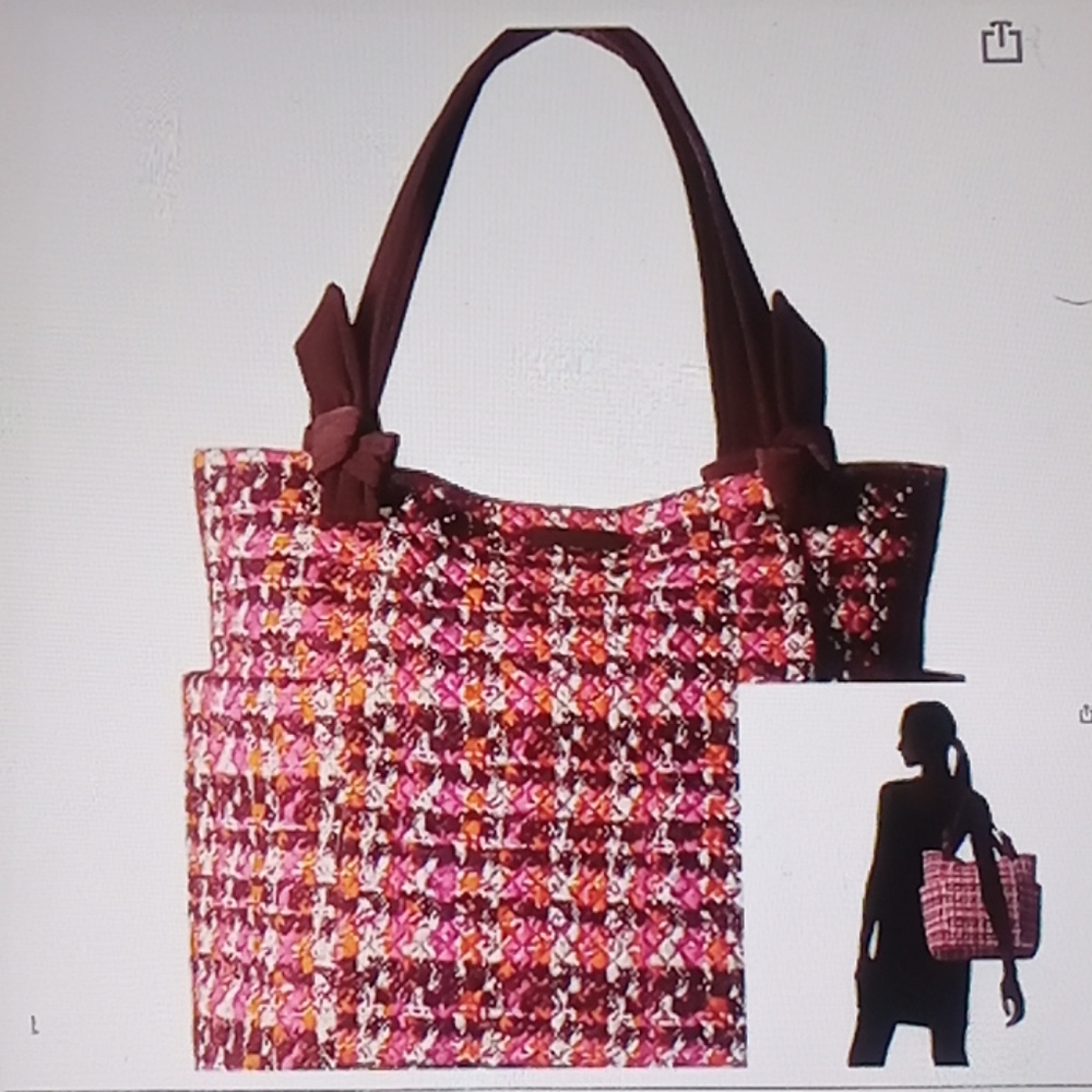 ❗FREE❗ Vera Bradley Hadley Tote & Wristlet 2pc set - Picture 5 of 10